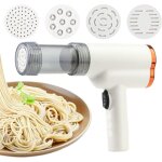 Ccykxa machine � p�tes �lectrique - pr�parateur de nouilles - robot de cuisine portable avec 5 accessoires ...