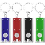 Ccykxa mini lampe de poche porte - cl�s, lot de 4 lampe torche led portable, petite porte - cl�s torcheen ...