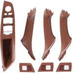 Ccykxa - red - brown poign�e porte pour bmw 5 serie f10 f11 520d 530d 535i 550i 51417225857 51417225853 ...