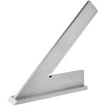 Ccykxa r�gle d'angle � 45 degr�s, haute pr�cision en acier au carbone, r�gle d'angle de 45 degr�s avec ...