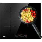 Ciarra - cd3bbih plaque induction 3 foyers 6200w boosters commandes sensitives 9 niveaux minuteur 59cm ...
