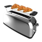 Grille - pain vertical toastin' time 850 inox long - cecotec