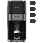 Cecotec machine � capsules compacte freestyle compact dark roast. 4 en 1, 1200 w, 20 bars, compatible ...