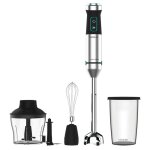 Cecotec - mixeur plongeant power titanblack 1500 xl cream&crush