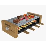 Cecotec - raclette cheese&grill 8600 wood allstone