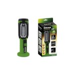 Cegasa torche professionnelle led - 3 panneaux led et avant - 3 modes de illumination - fonctionne avec ...