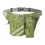 Ceinture de course sac banane sport avec porte - bouteille ceinture d'hydratation sac banane - vert - ...