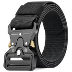 Ceinture d'entra�nement ext�rieure 3. 8cm en nylon avec boucle en alliage, respirante pour randonn�e, ...