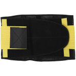 Ceinture lombaire ajustable et respirante pour le bas du dos, taille m, jaune, maintien lombaire confortable. ...