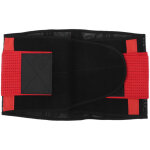 Ceinture lombaire ajustable et respirante pour le bas du dos - taille m rouge - soutien lombaire confortable ...