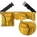 Ceinture � outils en cuir boucle � d�gagement rapide charpentier construction tablier outil pochette ...