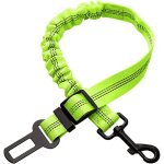 Ceinture de s�curit� pour chien voiture avec absorption des chocs durable r�glable elastique fils r�fl�chissan ...
