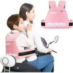 Ceinture de scurit moto pour enfants, rglable avec bandes rflchissantes, convient aux garons et ...