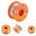 Cen bobine d'�tain � souder 63 / 37 flux de fil de soudure de noyau de colophane 2% bobine de fil de ...