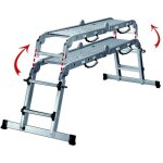 Centaure - multipositions tlescopique solucio 6 - multifonction combine 4 outils en 1