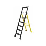 Centaure - escabeau grande plateforme 6 marches - hauteur de travail max. 3. 32m - 449206