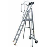 Centaure - escabeau roulant 10 marches - hauteur max. de travail 4. 54m - erm - 10