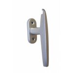 Centrale brico cr�mone entrebailleur, aluminium brillant champagne