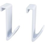 Centrale brico - crochets blancs pour s�che - serviette � tubes ronds