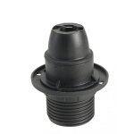 Centrale brico douille �lectrique e14 � vis thermoplastique noir