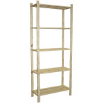 Centrale brico - etag�re pin, 5 tablettes , l. 70 x p. 30 x h. 170 cm