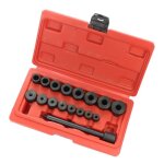 Centreur embrayage universel outils de centrage avec adaptateurs 17 pièces Centreur embrayage universel outils de centrage avec adaptateurs 17 pièces