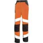Cepovett - pantalon femme fluo tech orange fluo / gris charcoal xs - fr(34 - 36)