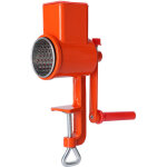 C�r�ales manuel, � farine concasseur a mais multifonction portable machine poudre finesse r�glable tr�mie ...