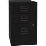 Certeo - bisley, caisson hauteur bureau pfa, 2 tiroirs, 1 tiroir pour