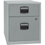Certeo - bisley, caisson mobile hauteur bureau pfa, 1 tiroir, 1 tiroir