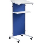 Certeo - frankel kaiserkraft, pupitre de confrence  2 plateaux, face