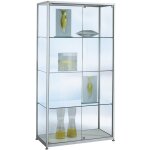 Certeo - frankel kaiserkraft, vitrine sur pieds, hauteur 2000 mm, 2