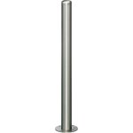 Certeo - frankel kaiserkraft, potelet en inox, avec embout, platine 