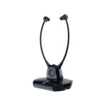 Cgv - casque sans fil tv / hifi dolfin onyx - assistant auditif - micro int�gr� - poids plume