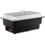 Chafing dish - royal catering - puissance : 900 watts - bac gn 1 / 1 et couvercle