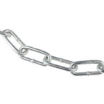 Rs pro - cha�ne de liaison, acier galvanis�, dia. 5mm, longueur 35mm, 130 kg de charge ( prix pour bo�te ...