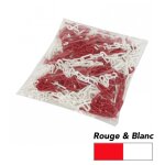 Chane plastique de dlimitation et signalisation - rouge et blanc
