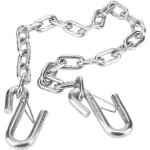 Cha�ne de s�curit� de remorque, cha�ne de s�curit� de remorque 3500lbs c�bles m�talliques de remorquage ...