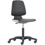 Chaise d'atelier pivotante labsit rouleaux coque de siège anthracite tissu supertec noir 450 - 650 mm ... Chaise d'atelier pivotante labsit rouleaux coque de siège anthracite tissu supertec noir 450 - 650 mm ...