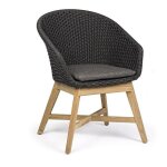 Chaise de jardin bizzotto coachella - anthracite