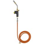 Chalumeau � gaz tuyau 2m connexion directe sur bouteille gaz flamme r�glable piezo kemper