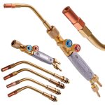 Chalumeau � tressage au gaz propane oxyg�ne 4 buses interchangeables