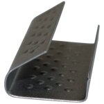Fp - chape acier semi - ouverte pour tendeur - sertisseur de feuillard polypropylène 13x28mm (2000) Fp - chape acier semi - ouverte pour tendeur - sertisseur de feuillard polypropylène 13x28mm (2000)