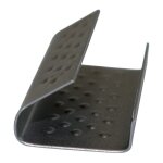 Fp - chape acier semi - ouverte pour tendeur - sertisseur de feuillard polypropyl�ne 16x27mm (2000)