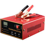 Chargeur automobile 12v / 24v avec pinces de c�ble, batterie intelligente pour voiture et moto