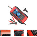 Chargeur de batterie intelligent 10a 12v / 24v lifepo4 chargeur batterie pour voiture moto mainteneur ...