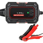 Chargeur de batterie intelligent 1a 6v / 12v, mainteneur de chargeur batterie voiture pour voiture, moto, ...