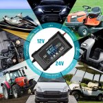 Chargeur de batterie intelligent 20 a, lithium, lifepo4, plomb - acide (agm / gel / sla. ) chargeur de ...