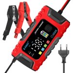 Chargeur de batterie intelligent 6a 12v mainteneur et automatique r�paration fonction portable avec �cran ...