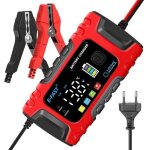 Chargeur de batterie intelligent 6a 12v mainteneur et automatique r�paration fonction portable avec �cran ...